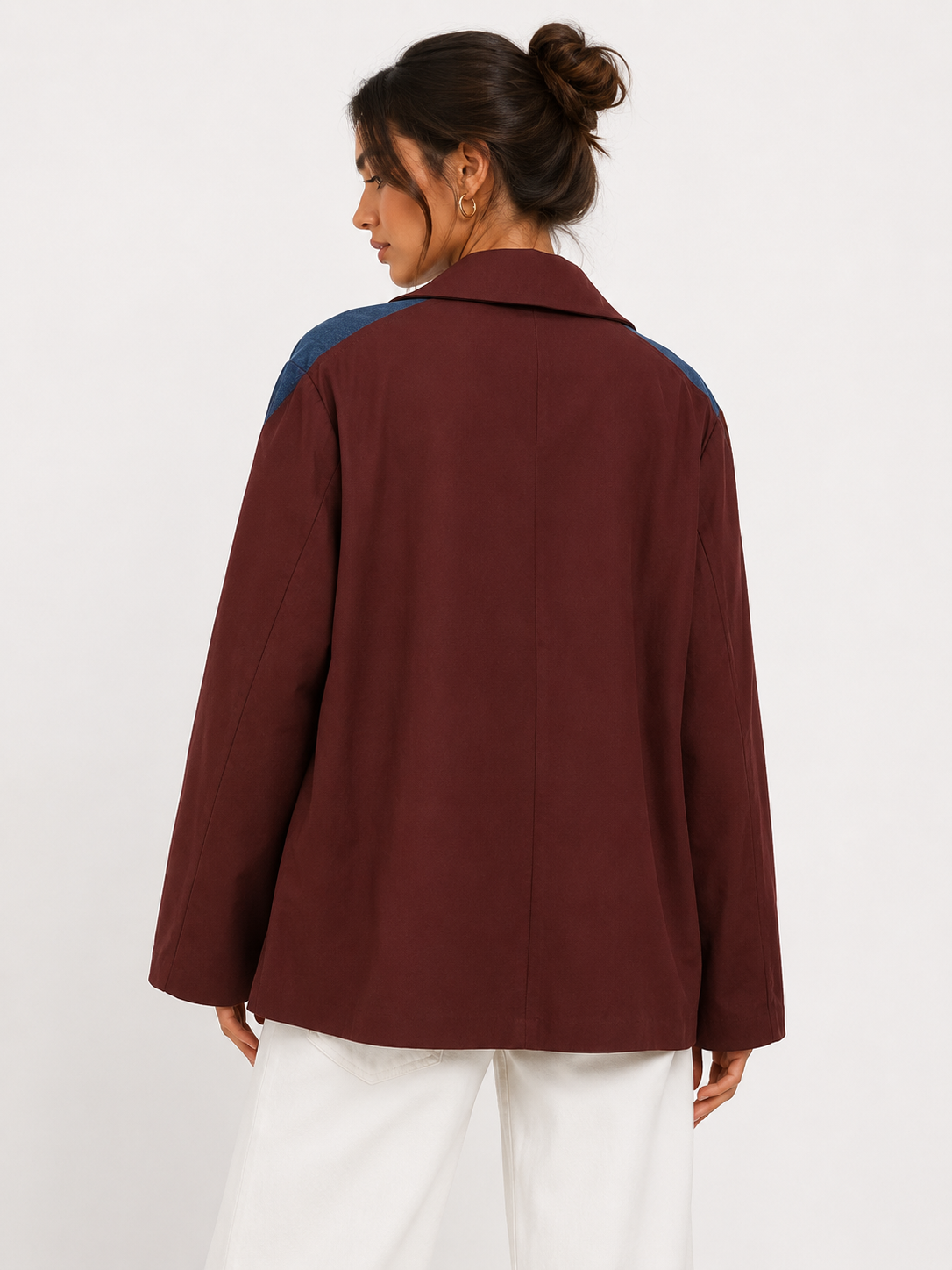 94474 SPOR TASARIM CEKET BORDO