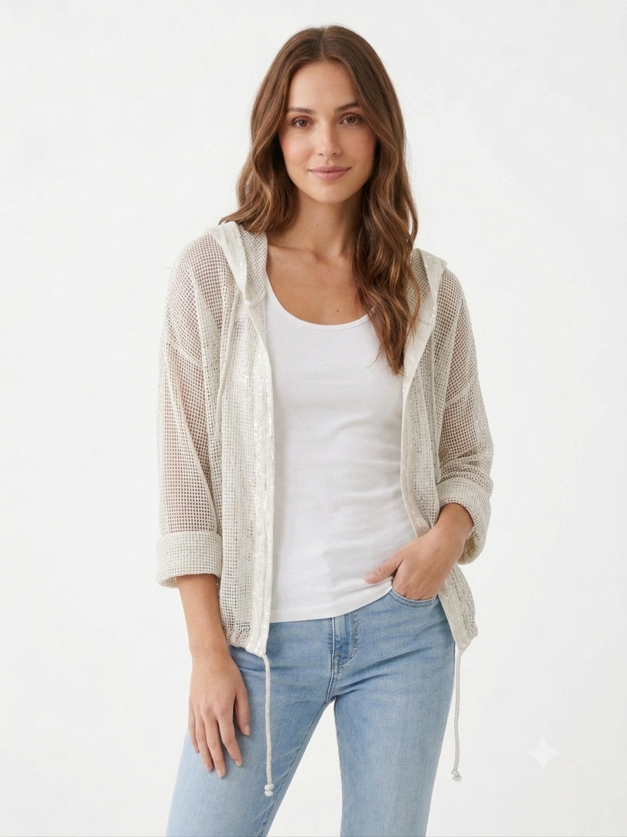 93958 ITALY FİLE CEKET BEJ