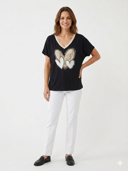 89821 ITALY KALPLİ T-SHIRT