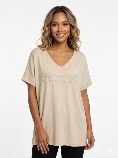84956 ITALY FİYONKLU T-SHIRT