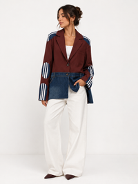 94474 SPOR TASARIM CEKET BORDO