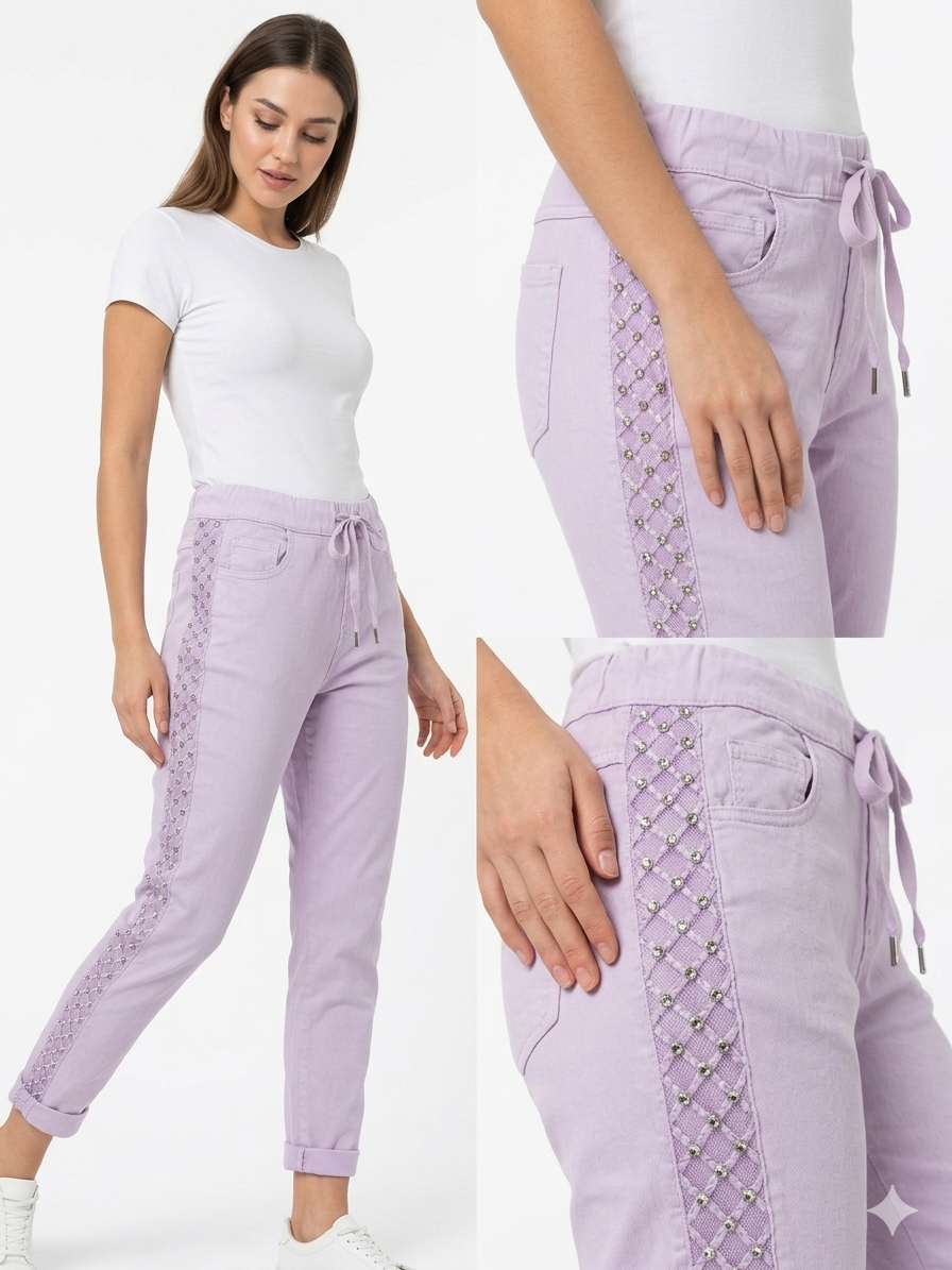 84604 ITALY LİKRALI PANTOLON