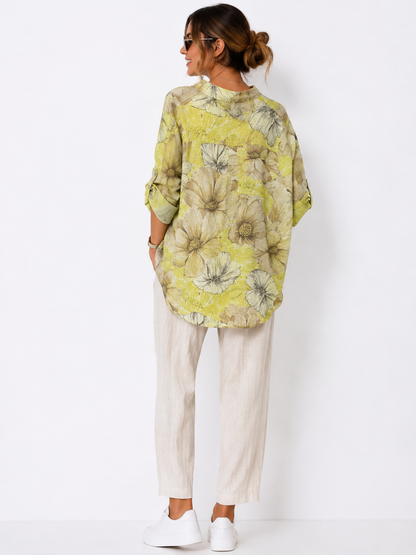 79563 ITALY PAMUK BLUZ SARI